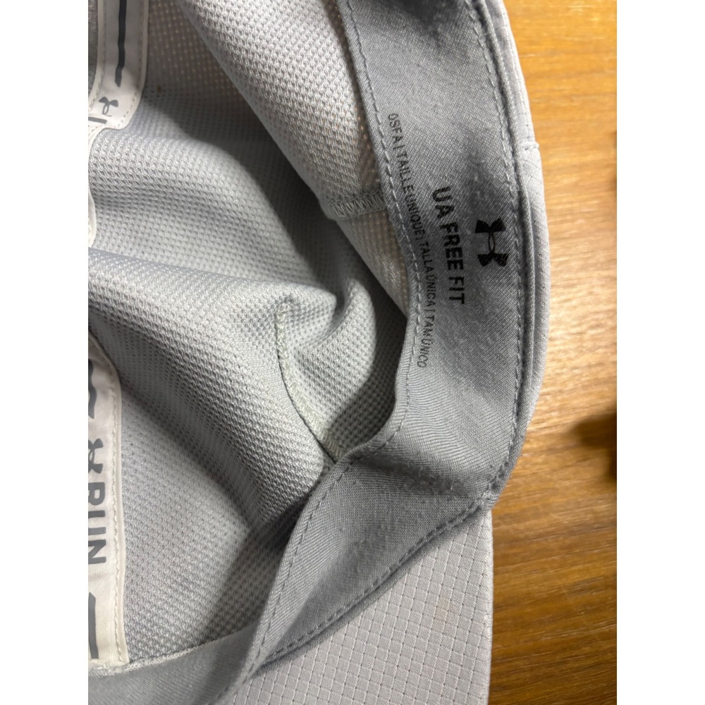 Under Armour UA Free Fit Running Cap Gray Lightweight Performance Athletic‎ - Picture 3 of 4